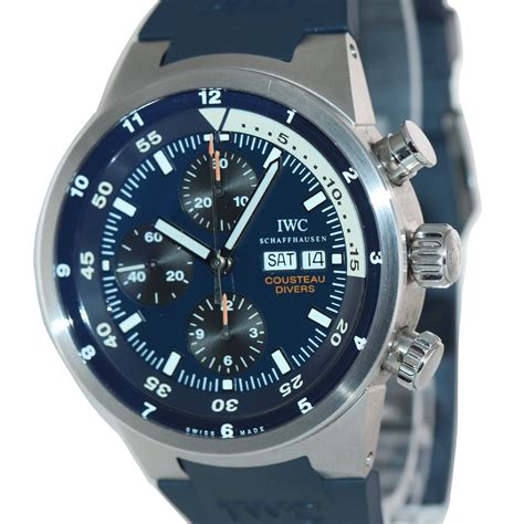 iwc jacques cousteau calypso|jacques cousteau aquatimer.